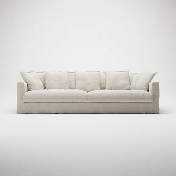 Le Grand Air XL 4-Sitzer Sofa Cremeweiß