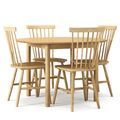 Wood Dining Table Set Oak