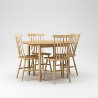 Wood Dining Table Set Oak