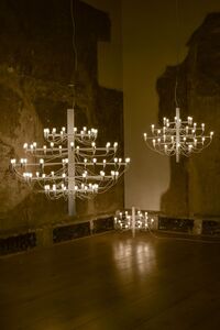 2097/18 Hanglamp Mat Wit met LED