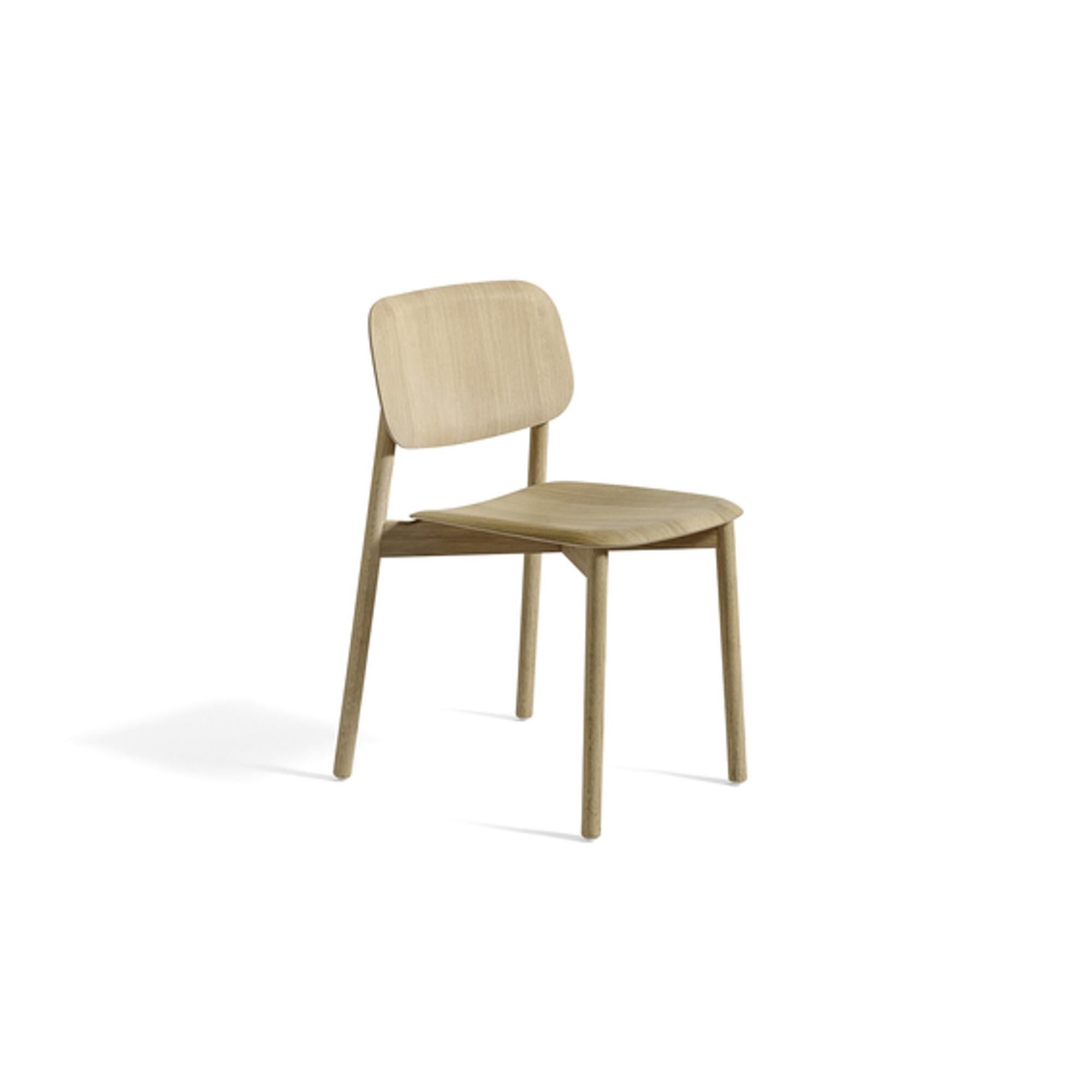 Chaise de salle à manger Soft Edge 60 en chêne