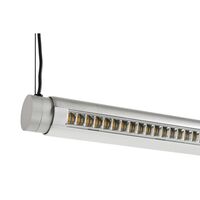 Factor Linear Pendelleuchte 1500 Diffused Clear Anodized