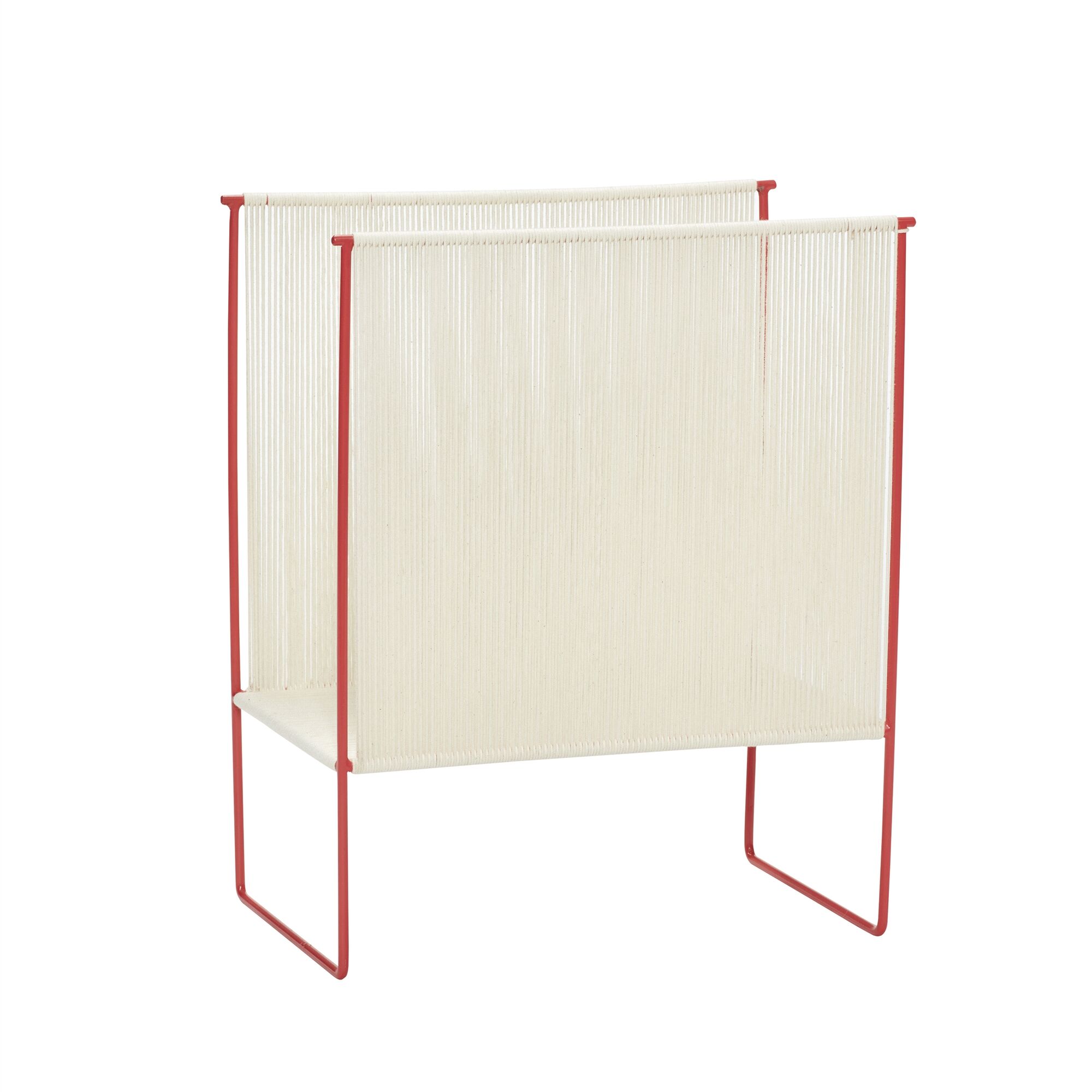 String Porte-revues Rouge/ Blanc