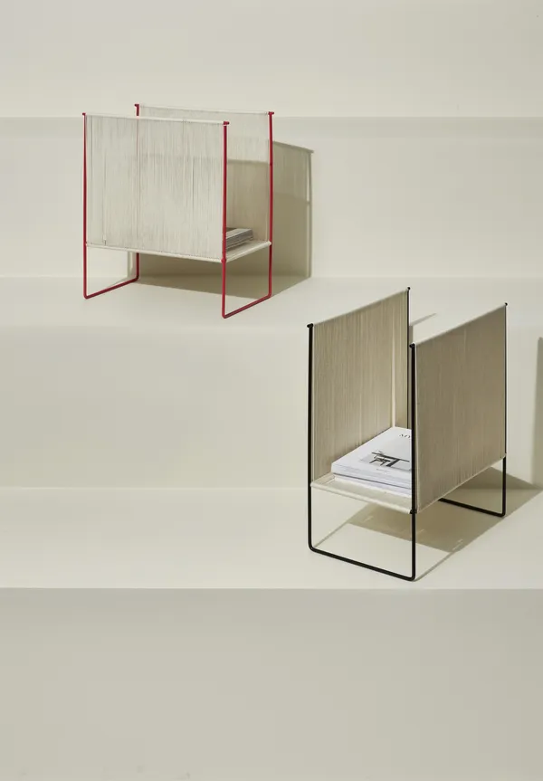 Portariviste String Rosso/ Bianco