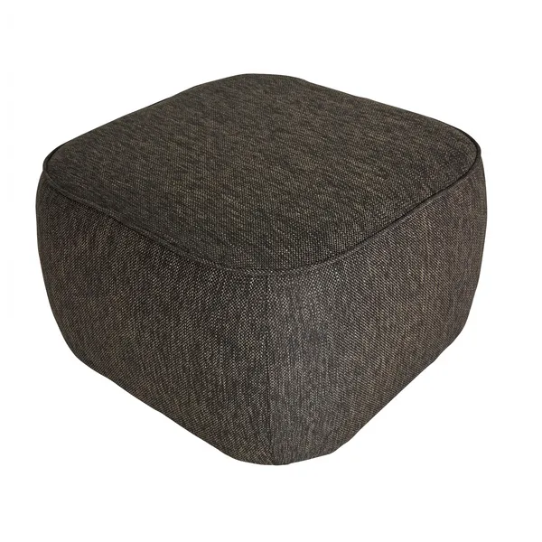 Cube Pouf Dark Brown