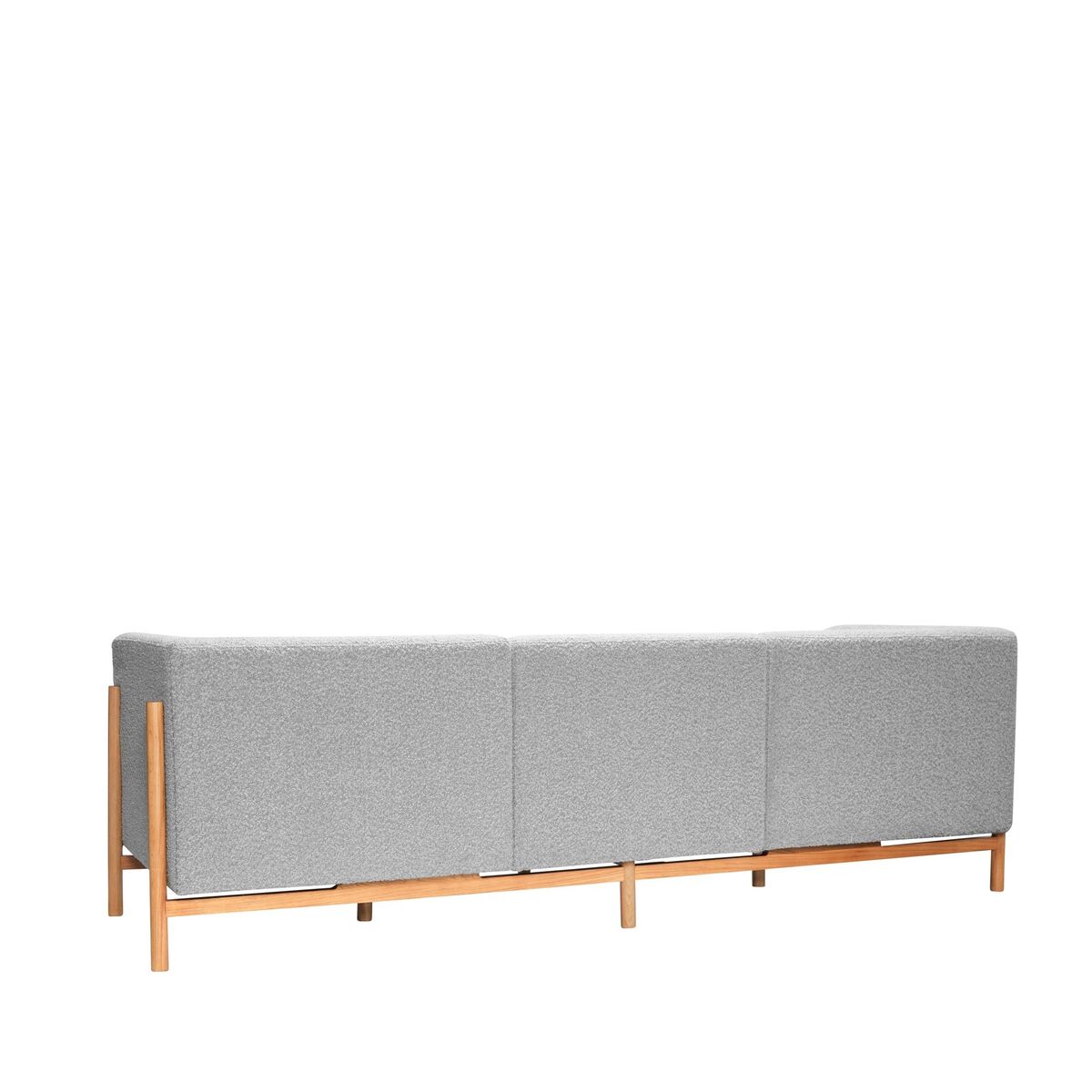 Moment Sofa 3 Seter Stor Grå/Naturlig
