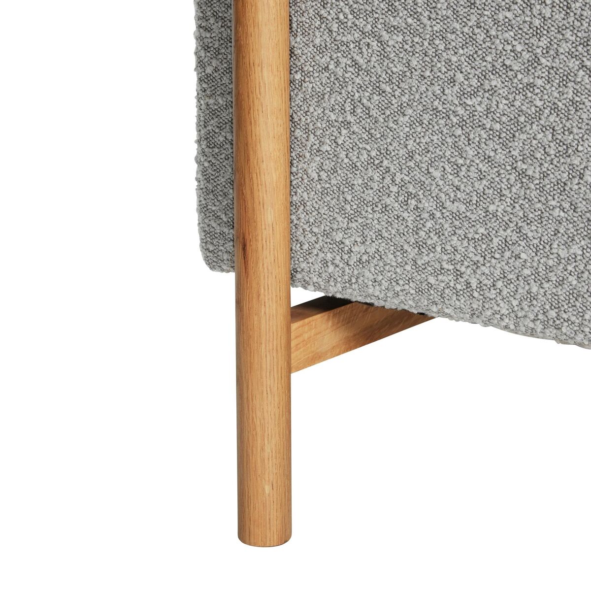 Moment Sofa 2 Seater Lille Grå/Natur