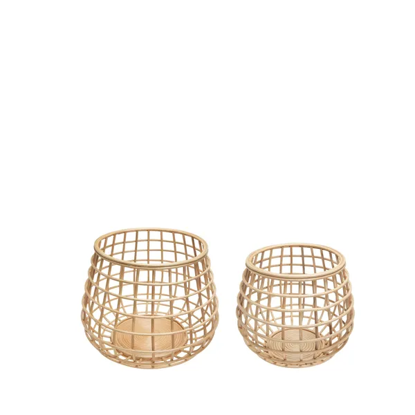 Energy Basket Large Nature Set of 2