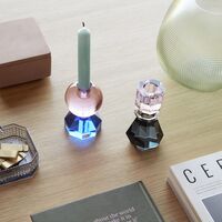 Gem Candlestick Pink/ Blue
