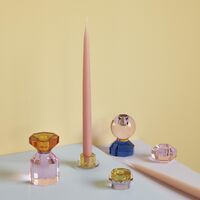 Gem Candlestick Pink/ Blue