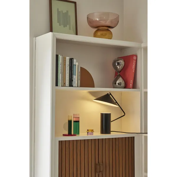 Kiosk Kerzenständer Bernstein/Lila 2er Set