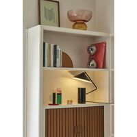 Kiosk Kerzenständer Bernstein/Lila 2er Set