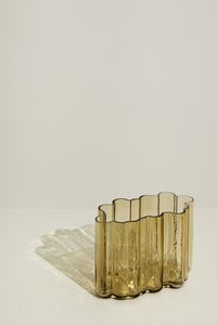 Umber Vase Amber Color