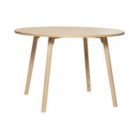 Ground Dining Table Round Nature
