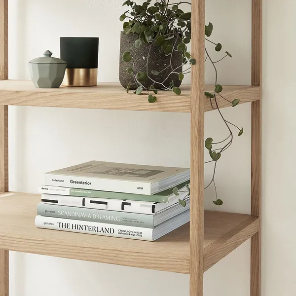 Library Bookcase Small Nature