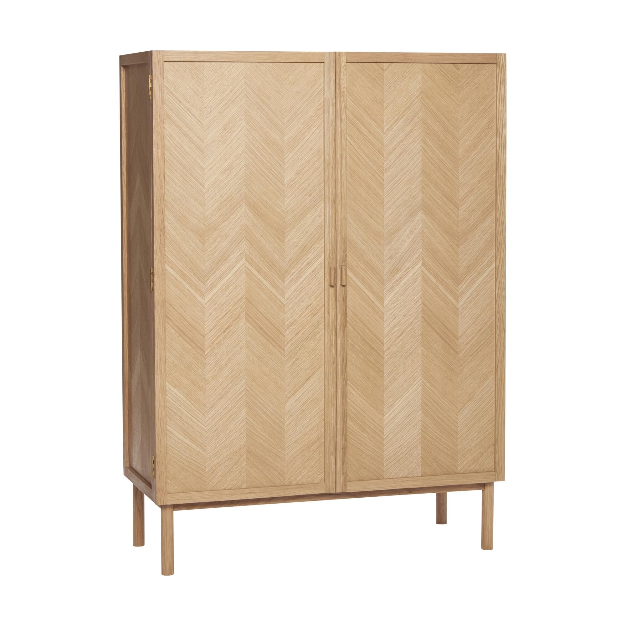 Herringbone Armoire Medium Naturel