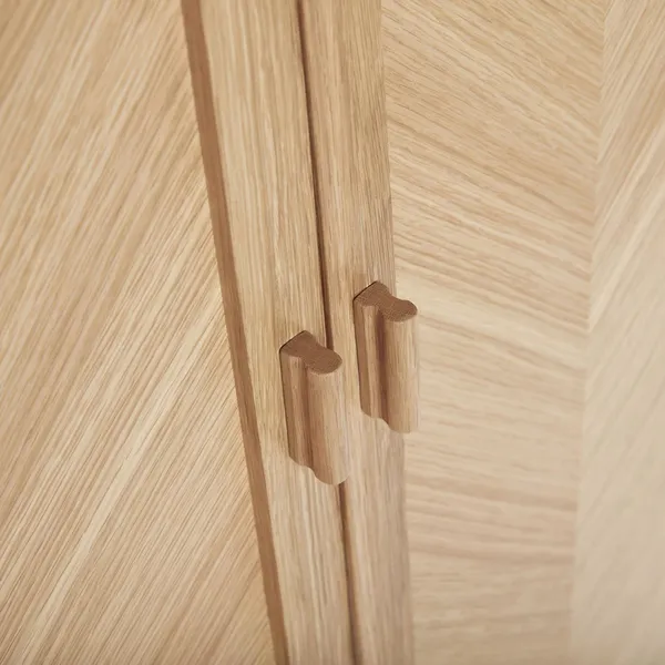 Herringbone Wardrobe Medium Natural