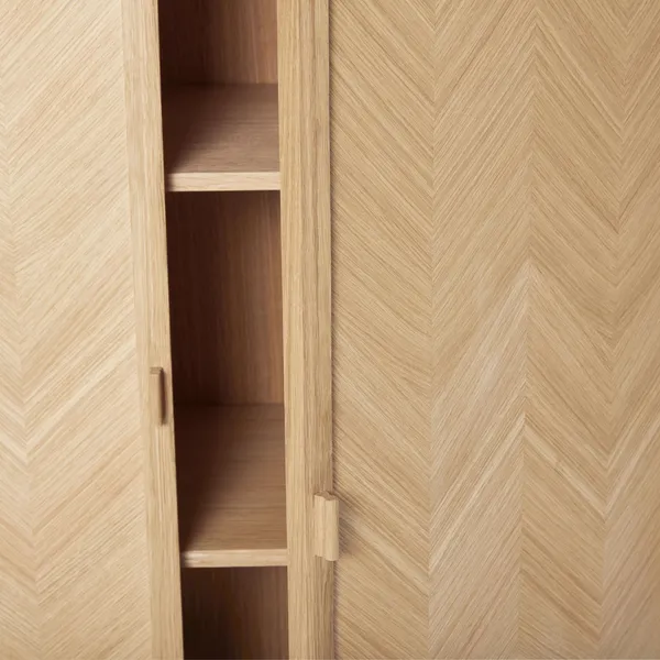 Herringbone Wardrobe Medium Natural