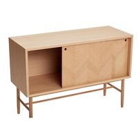 Herringbone Dresser Sliding Doors Nature