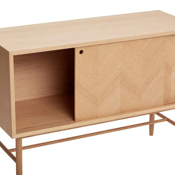 Herringbone Dresser Sliding Doors Nature