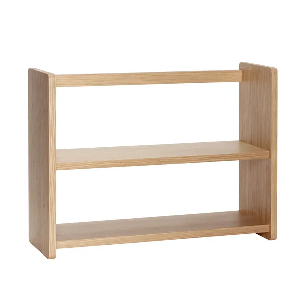 Nomad Double Bookcase Natural