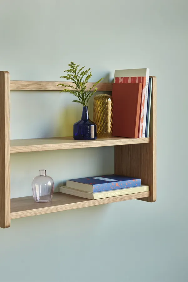 Nomad Double Bookcase Natural