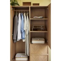 Herringbone Wardrobe Large Nature