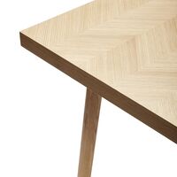 Herringbone Dining Table Large Nature