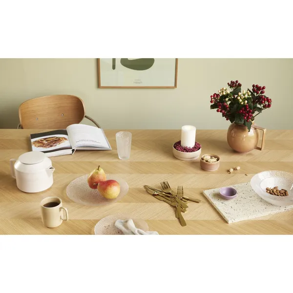 Herringbone Spisebord Stor Natur