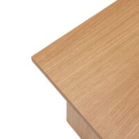 Straight Side Table Natural
