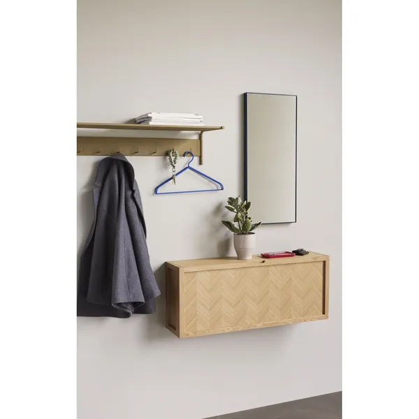 Herringbone Skoskab Stor Natur