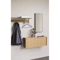 Herringbone Skoskab Stor Natur