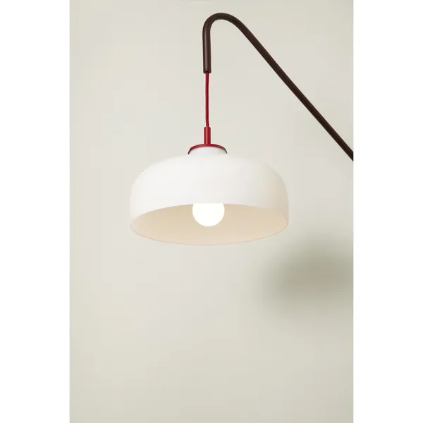 Current Wall Lamp Red/ Maroon