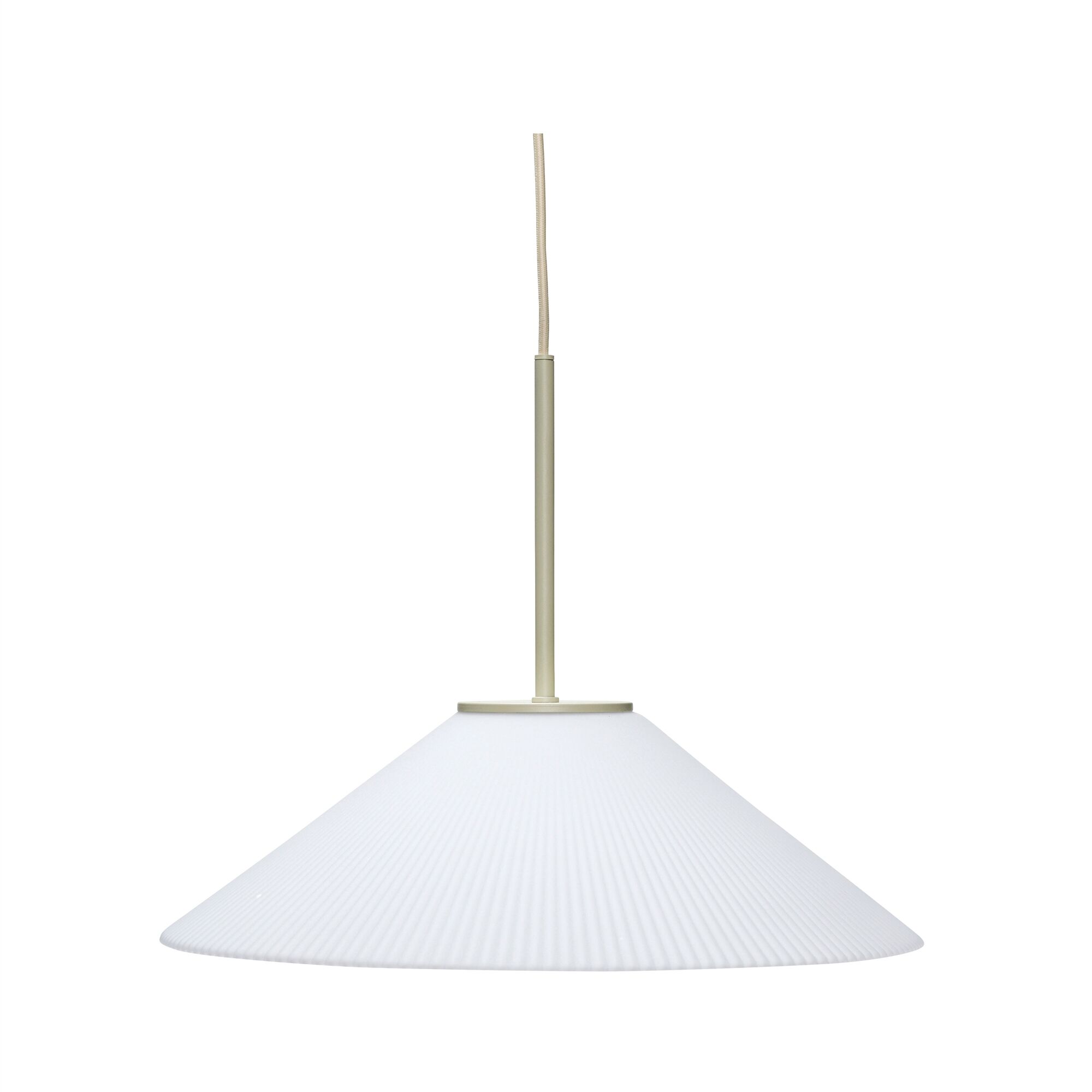 Solid Taklampa Sandf&auml;rgad/Vit