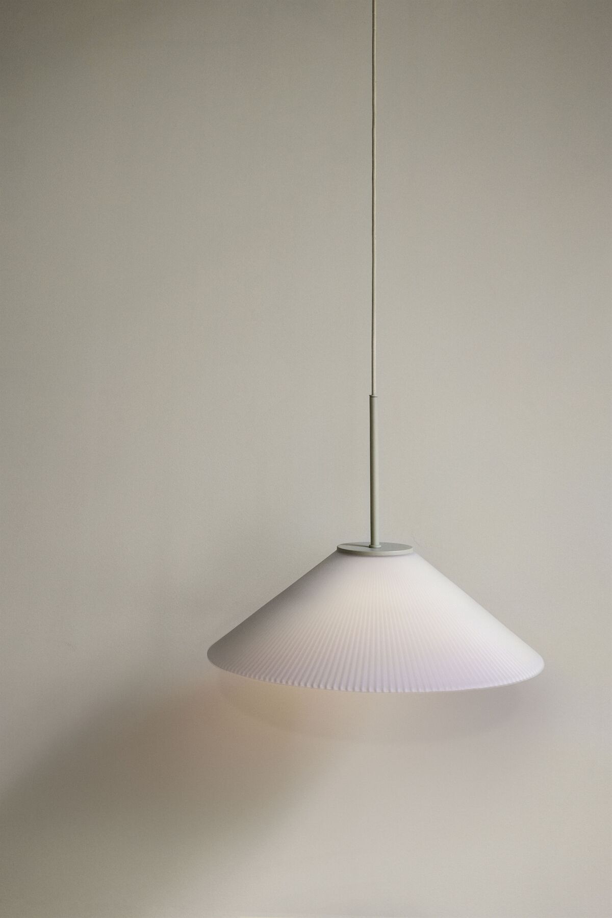 Solid Lampadario Sabbia/Bianco