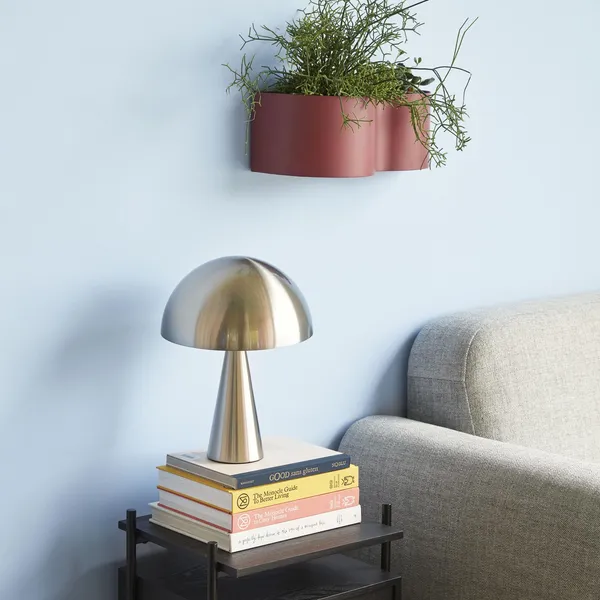 Mush Table Lamp Mini Nickel