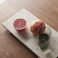 Steintablett Terrazzo