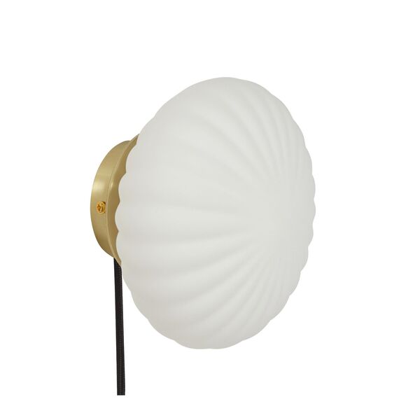 Kumu Wall Lamp Ø18 White