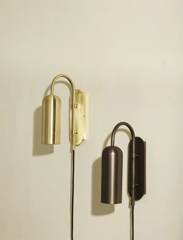 Zenith Applique Ottone Brunito