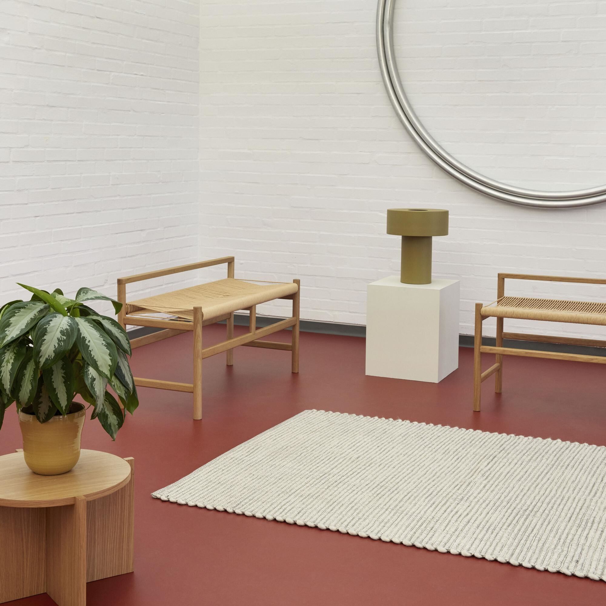 Hübsch Aki Lámpara de Mesa Caqui — imagen 3
