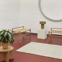Aki Lámpara de Mesa Caqui
