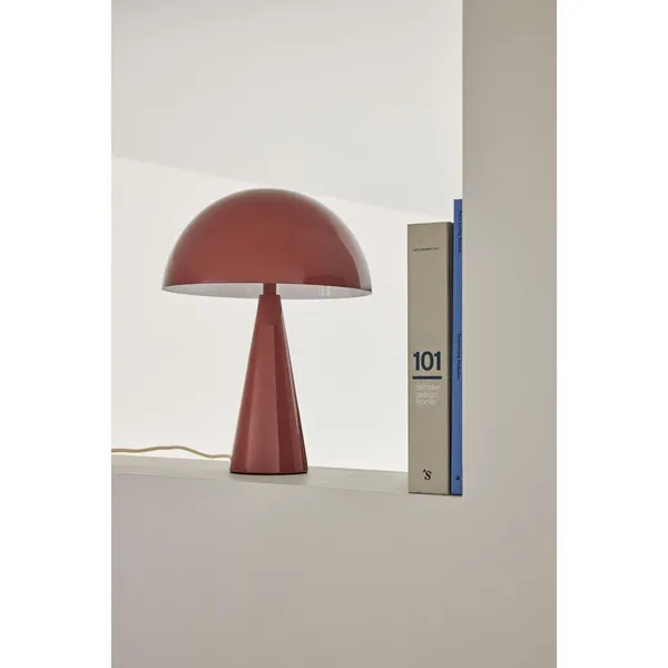 Mush Table Lamp Mini Maroon/ Sand