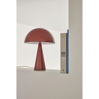 Mush Table Lamp Mini Maroon/ Sand