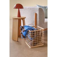 Mush Table Lamp Mini Maroon/ Sand