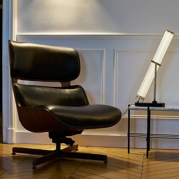 La Lampe Frechin Table Lamp Gold/ Black