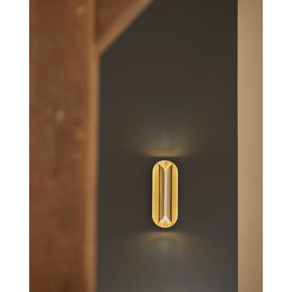 DCW Rosalie Vägglampa Guld