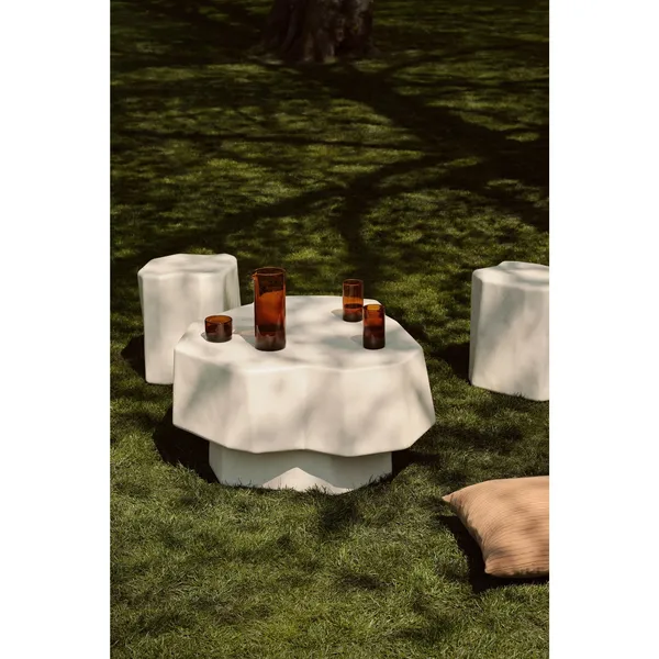 Staffa Coffee Table Ø84 Ivory