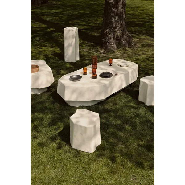 Staffa Stool Ivory