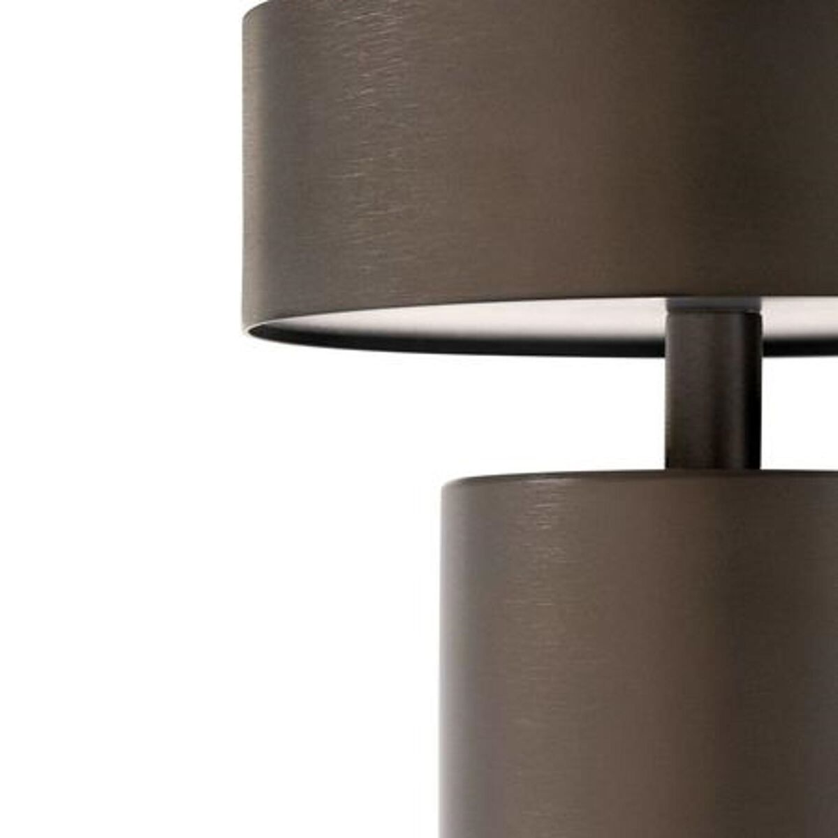 Kolumn Bärbar Bordslampa Brons