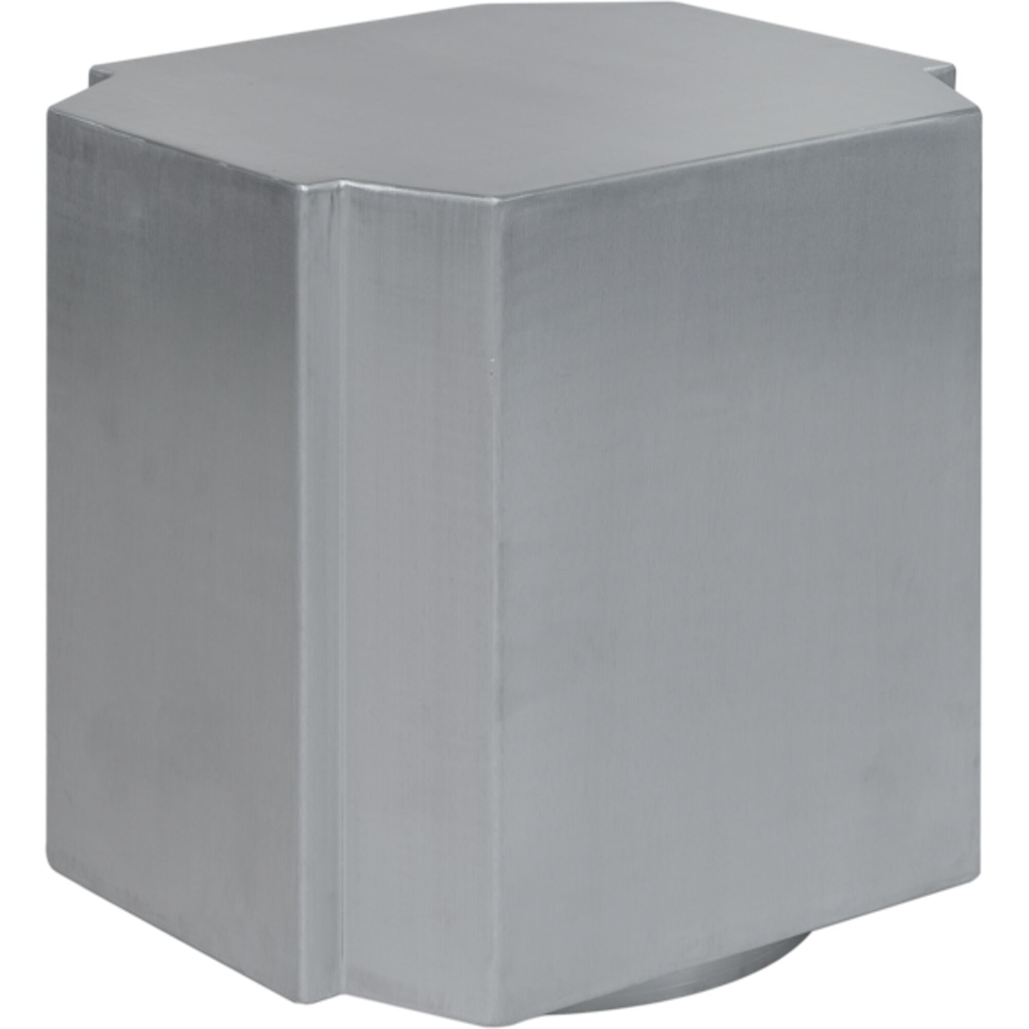 Tabouret Funki 01 en Aluminium Brossé